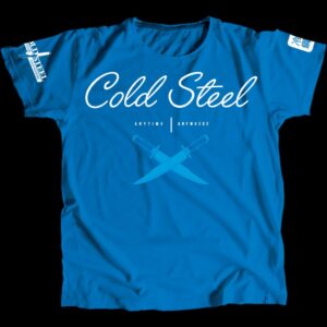 Cold Steel Cross Guard Blue T-Shirt for Women (Small)