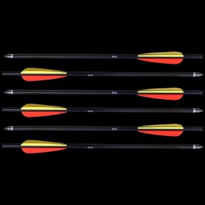 Man Kung 16 inch aluminium crossbow bolts 6-pack