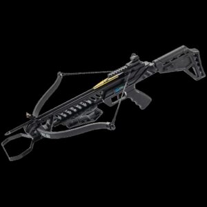 Man Kung Hound Recurve Crossbow Black Kit - 175 LBS/255 FPS