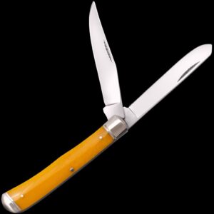 Cold Steel Trapper Knife Yellow Bone